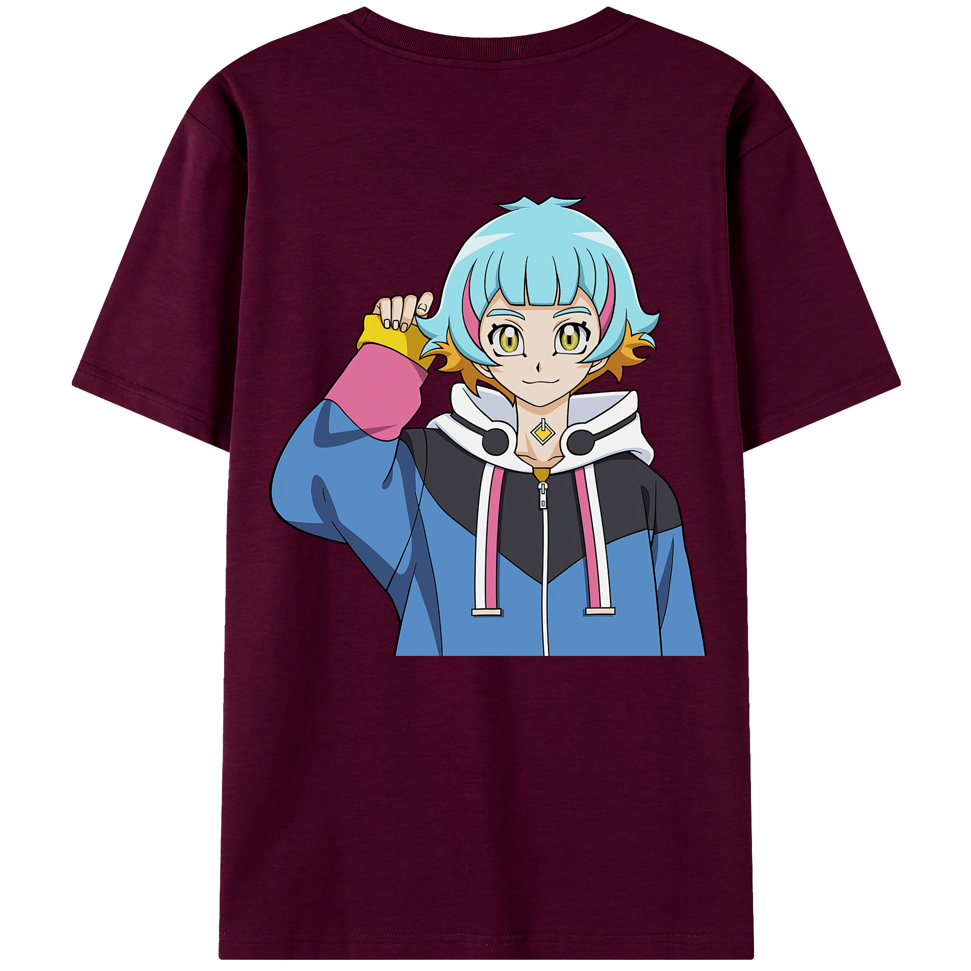 （画像用） 遊☆戯☆王 Yu-Gi-Oh! レディース半袖Tシャツ(バックプリント)